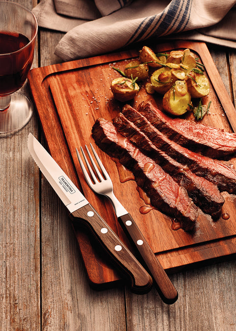 Facas Jumbo Polywood para churrasco